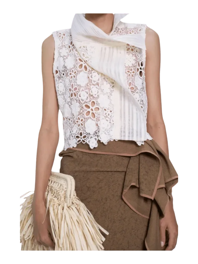 AN HERITAGE ĐÔNG XUÂN LACE TOP