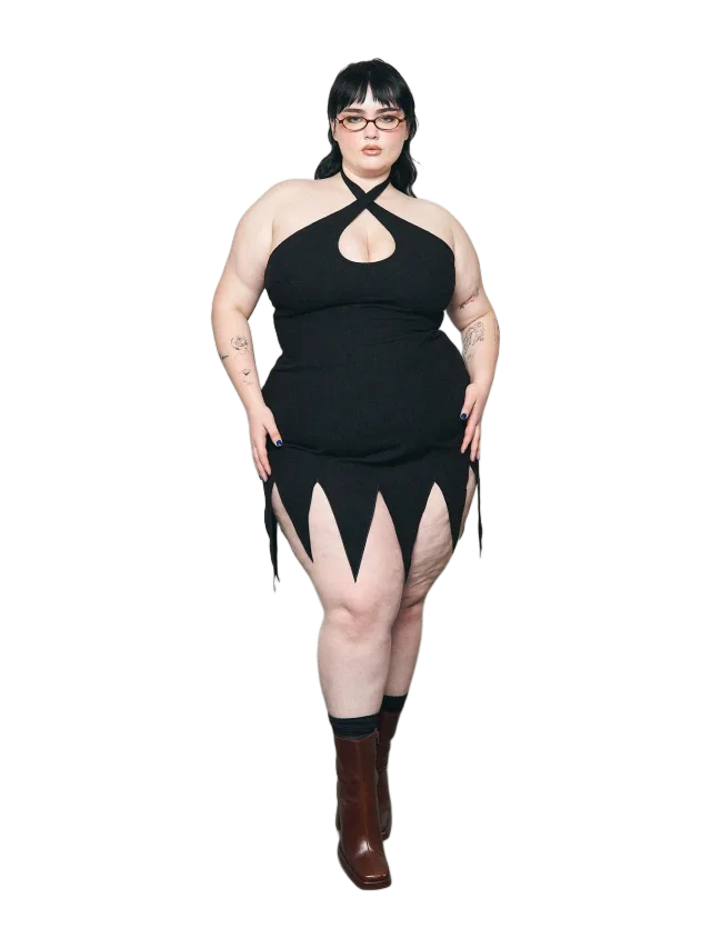 Fashion Brand Company 1 left - Elvira Thick Linen Dress X Mimi