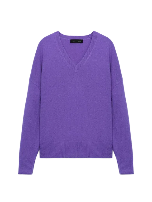 Zara 100% WOOL OVERSIZED JUMPER
