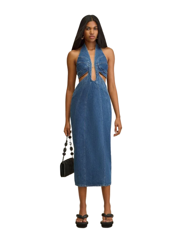 Cult Gaia ABI DRESS - INDIGO