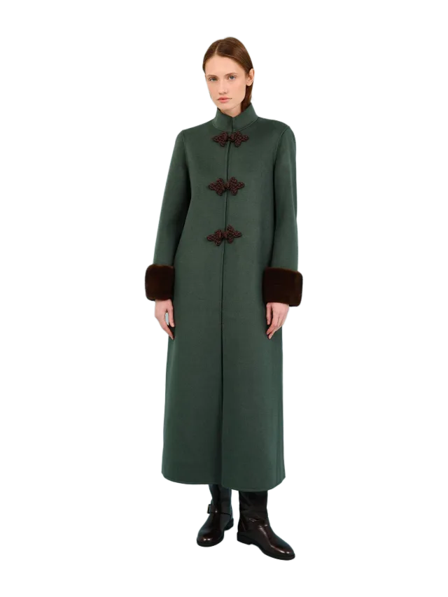 Philippa 1970 ABRIGO HARRIET VERDE