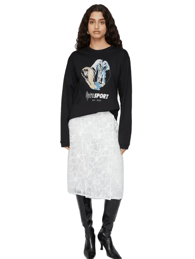 OpéraSPORT ALBA LONG SKIRT - WHITE