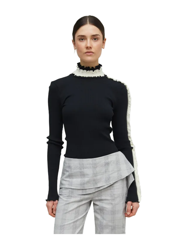 OpéraSPORT AMÈLIE SEAMLESS TOP - BLACK