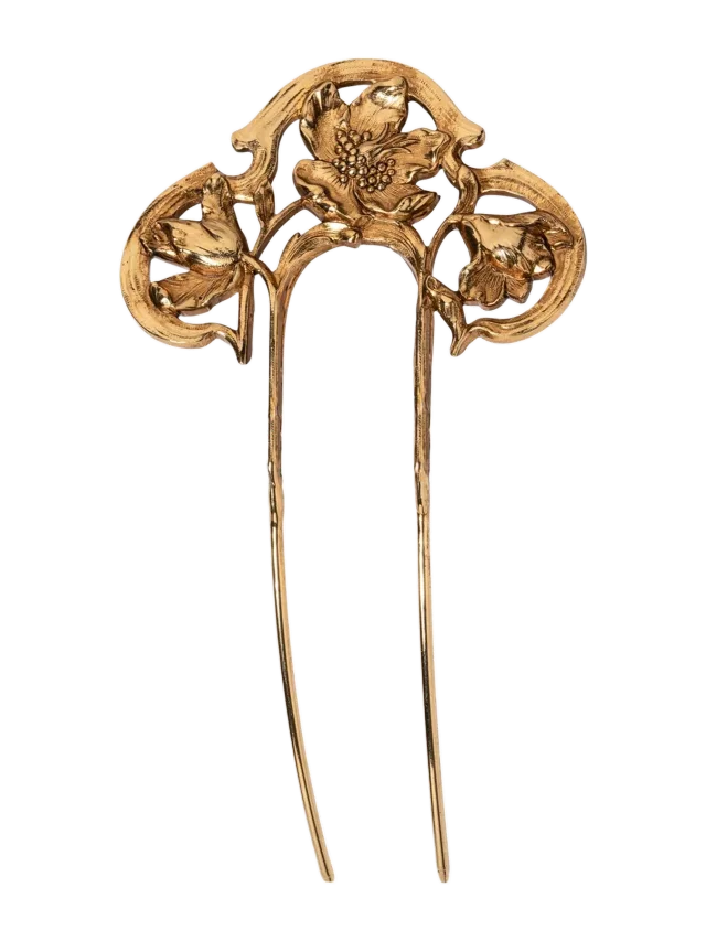 Jennifer Behr Amara Hairpin -- Gold