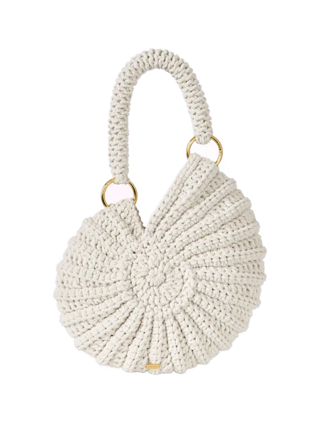 Cin Cin Ammonite Handbag - Pearl
