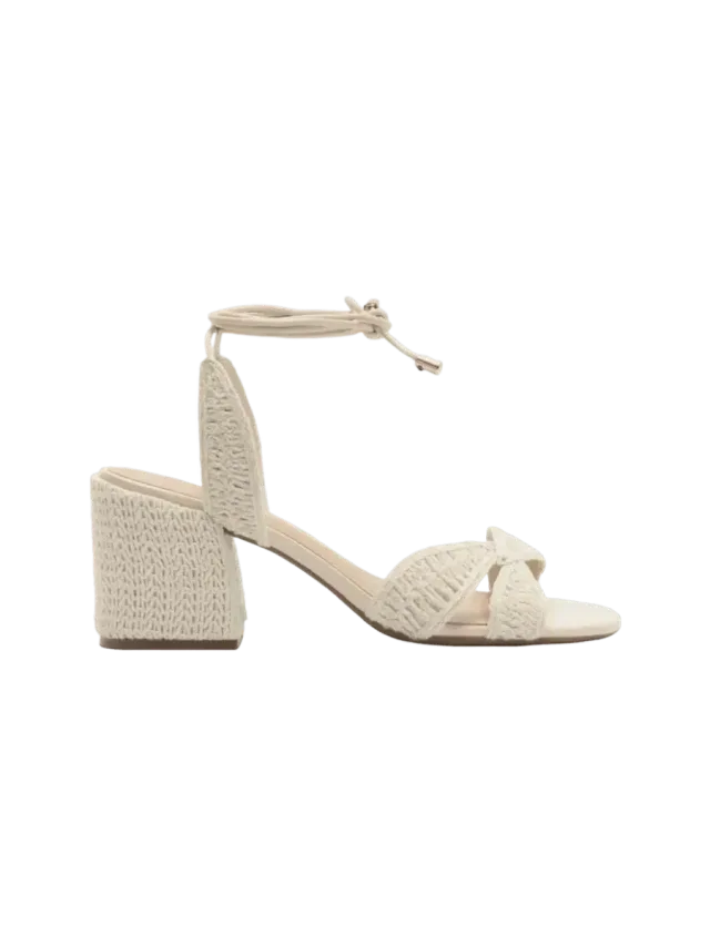 Andy Mid Block Fabric Sandal