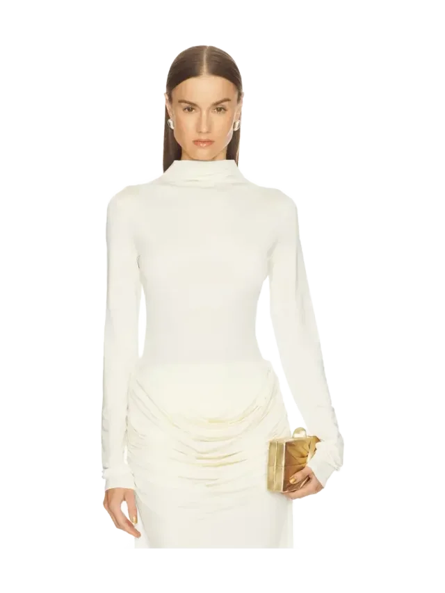 Paris Georgia Asymmetric Tee Long Sleeve