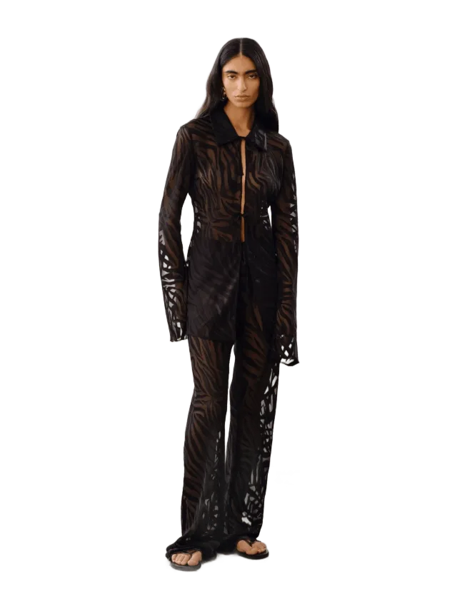 Lamarque Becky Sheer Zebra Pants