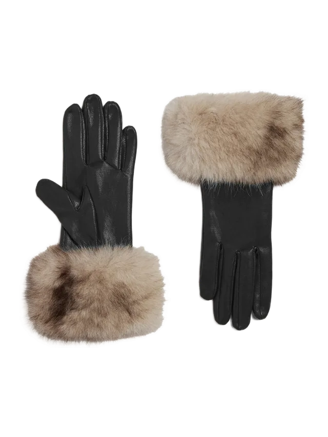 Apparis Betty Mink Gloves