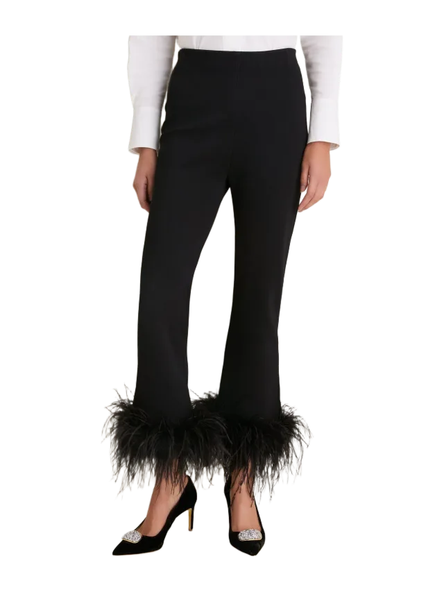 Tuckernuck Black Feather Compression Knit Ashford Pants