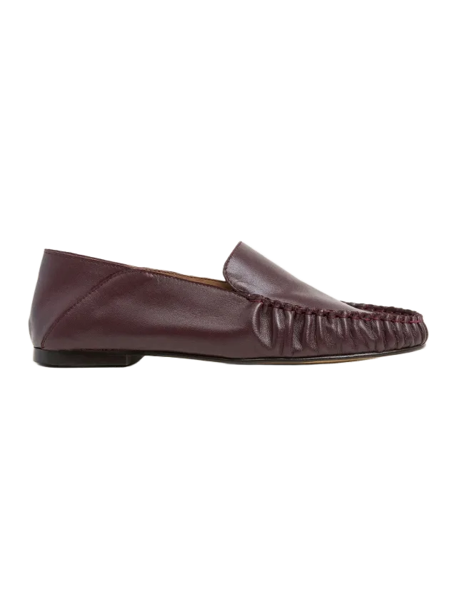 Flattered Bon Bon Leather Burgundy
