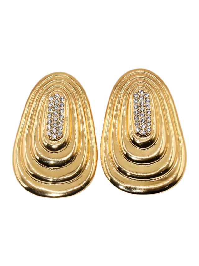 Tame New York Bowery After Dark Statement Earrings