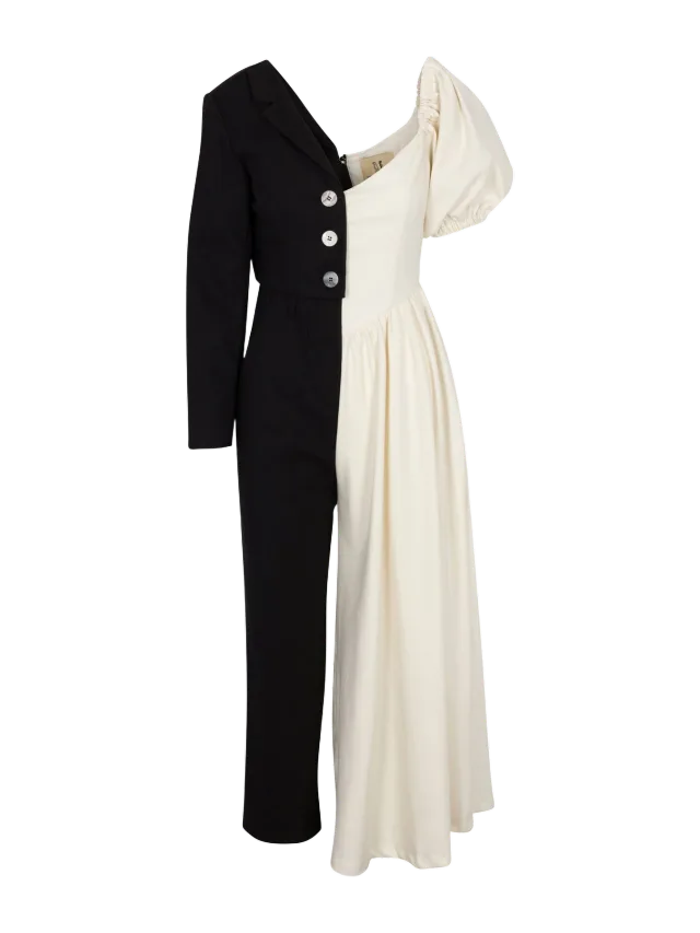 Fashion Brand Company Bride/Groom Jumpsuit