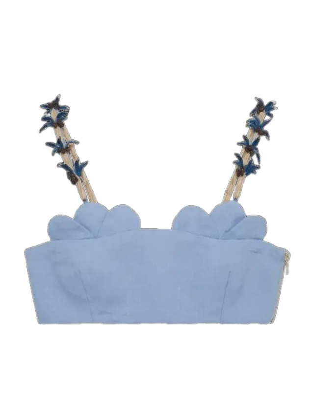 Azulu CALA TOP MEDIUM BLUE