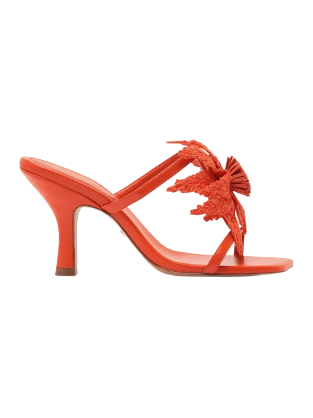 Arezzo Cali High Stiletto Leather Sandal