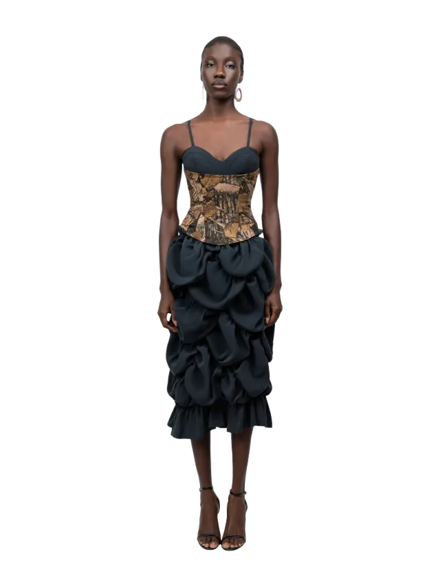 28NATELIER CAMO CORSET