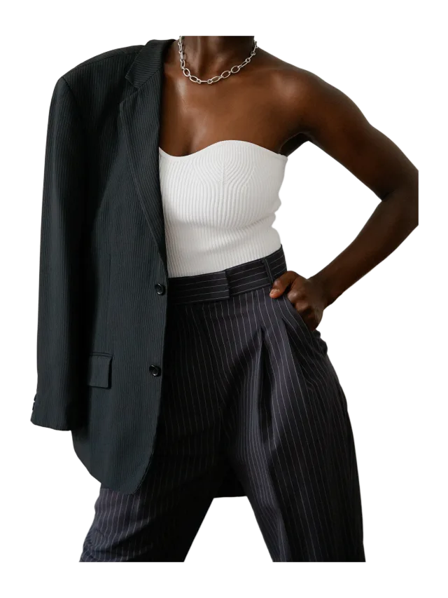 Cass Bustier Knit Top