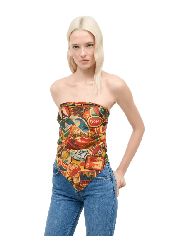Staud CECILE SILK SCARF | DESTINATION
