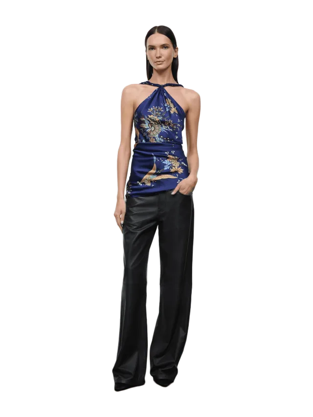 Staud Charli Silk Top