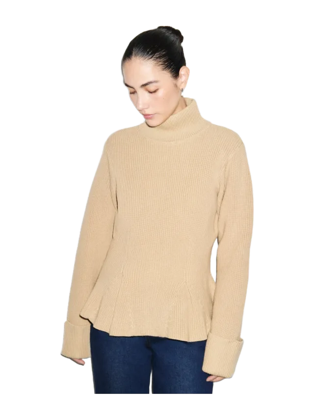 Aligne Chase Peplum Knitted Jumper