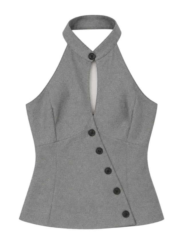 Coloma's Chloe Gray Top
