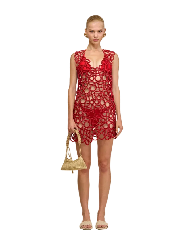Cult Gaia COLE KNIT DRESS - GHERMEZ