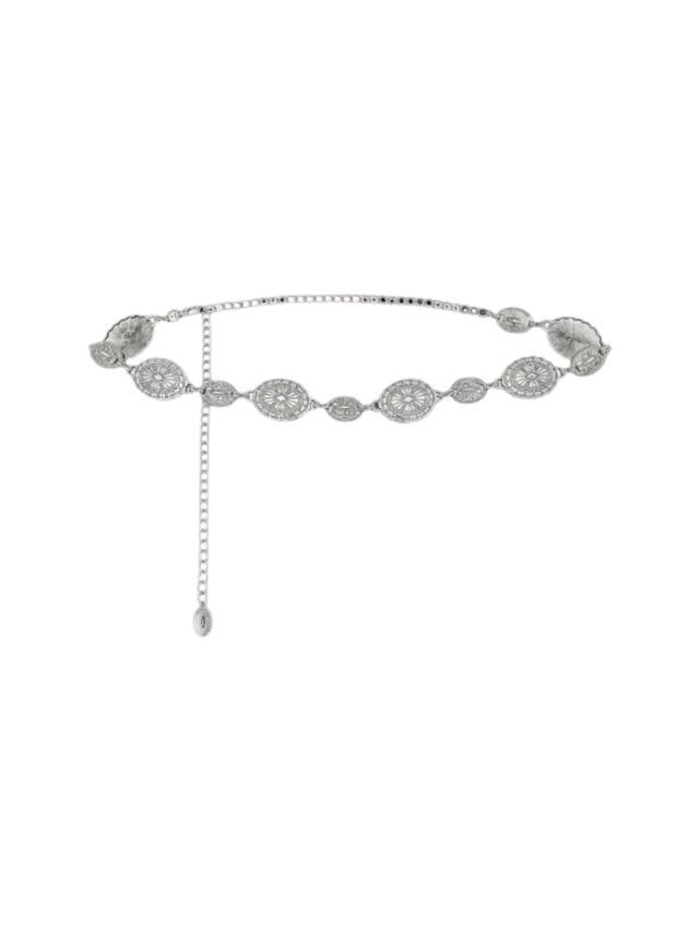 8 Other Reasons Concho Belt in Silver