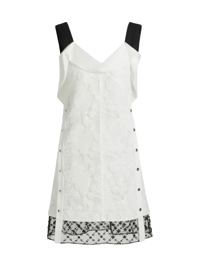 3.1 Phillip Lim Corded Lace Mini Dress