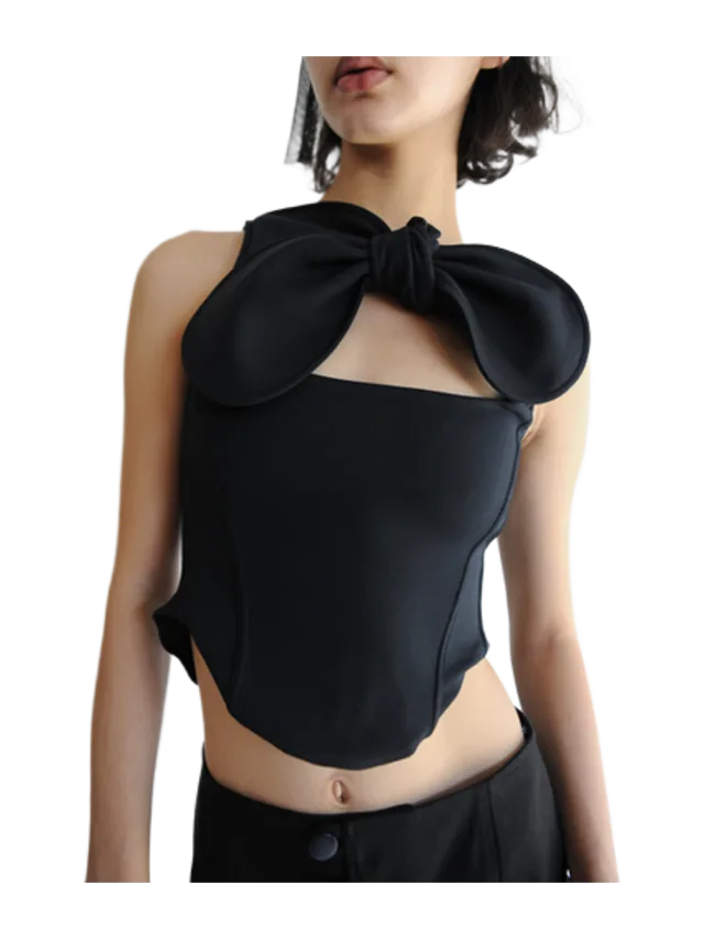 Minena Corset Bou Black