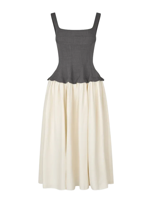 Stine Goya Corset Long Dress