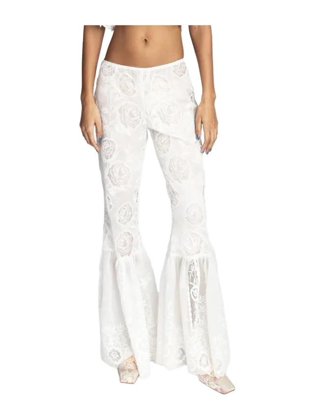 Cottage Rose Lace Pants