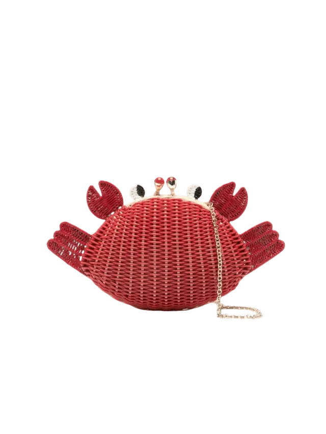 Serpui Crab Chain Clutch Bag