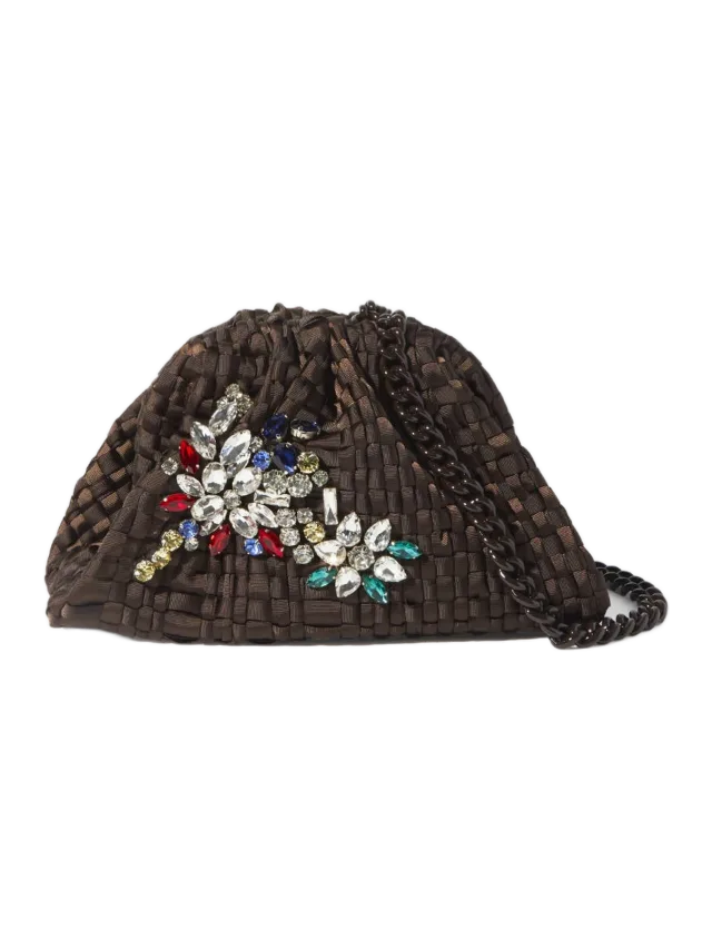 Maria La Rosa Crystal Mini Bag