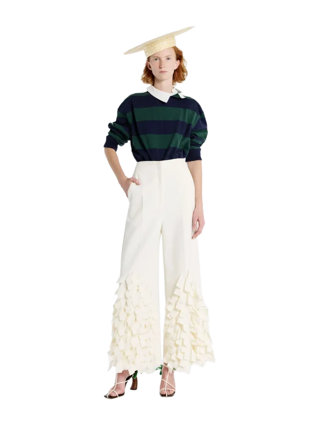 A.W.A.K.E. MODE Culottes With Rectangle Detail