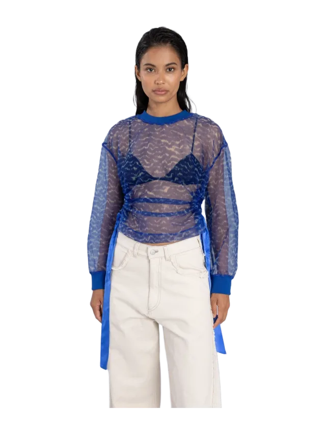 ESTHÉ Cut-Out Organza Jumper &bull; ESTHE