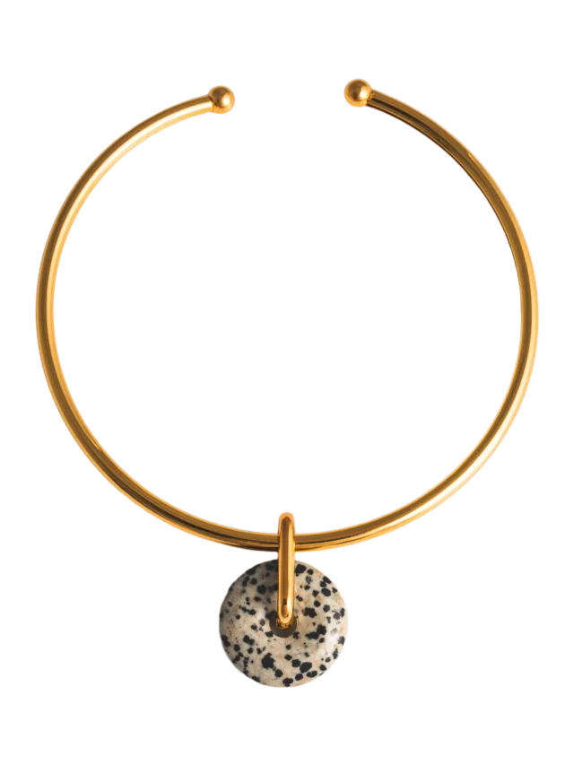 Mademoiselle Jules Dalmatian Jasper Choker