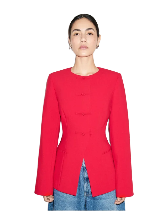Aligne Daphne Waisted Knot Blazer