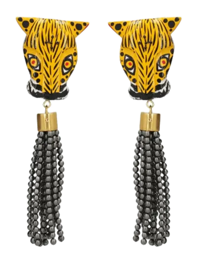 Mercedes Salazar Day Jaguar Earrings