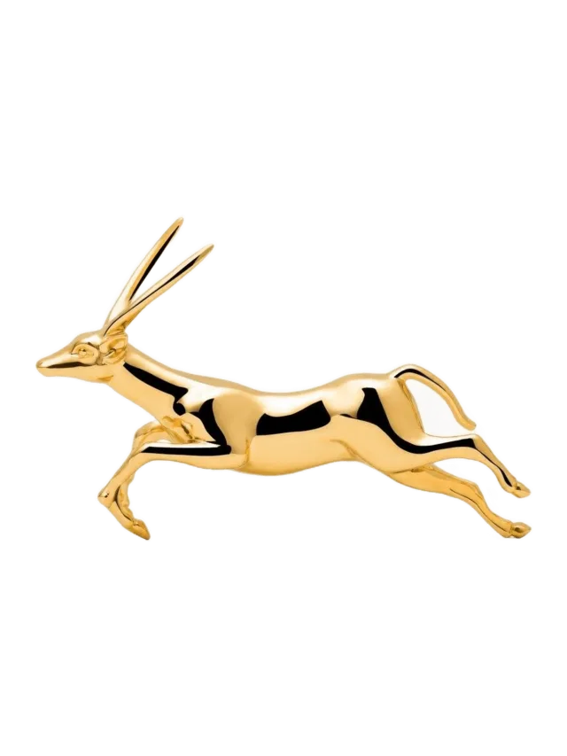 MISHO Deer Brooch