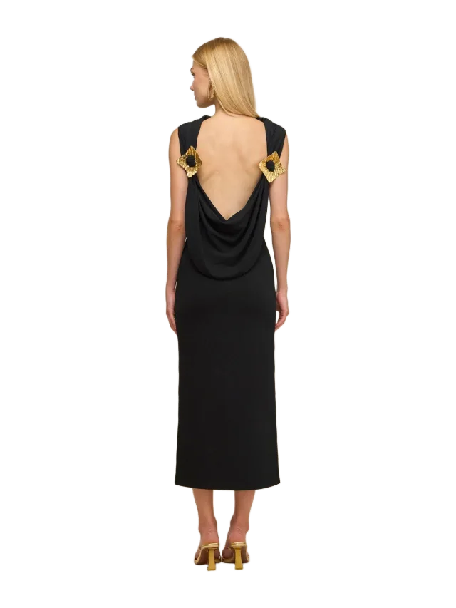 Cult Gaia DEIRDRA DRESS - BLACK