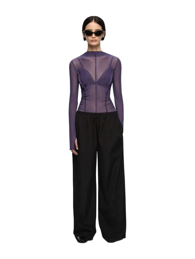 Bec + Bridge DELILA LONG SLEEVE TOP - AMETHYST