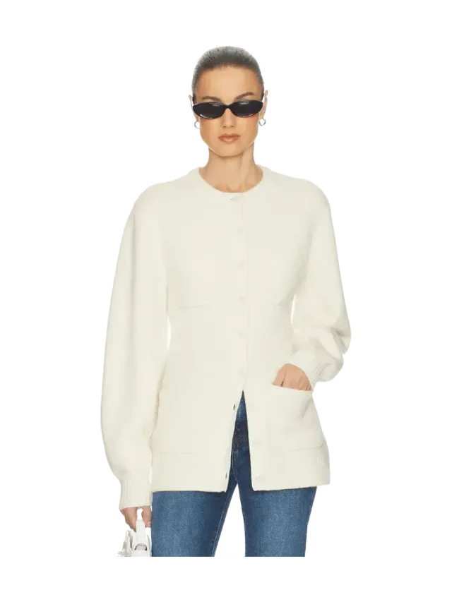 Helsa Devika Wool Cashmere Cardigan