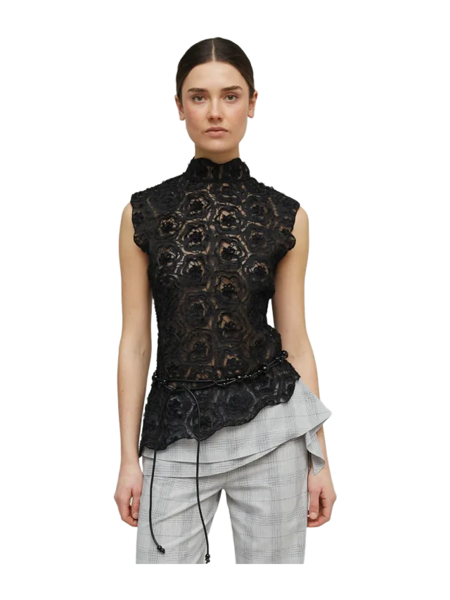 OpéraSPORT DONATELLA TOP - BLACK