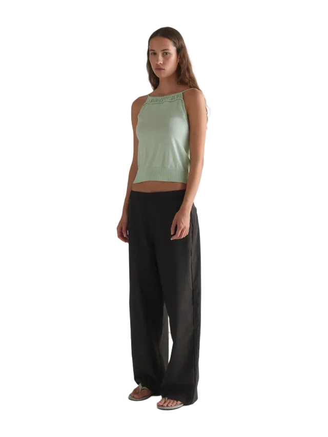 Deiji Studios Drawcord Knit Top