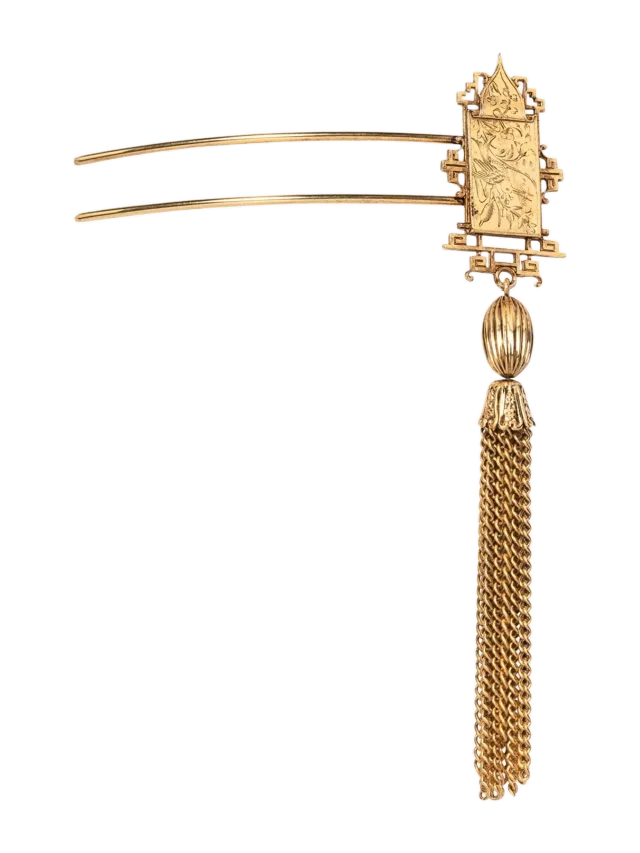 Jennifer Behr Eldoria Hairpin -- Gold