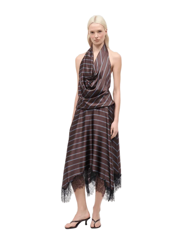 Staud Elira Silk Dress