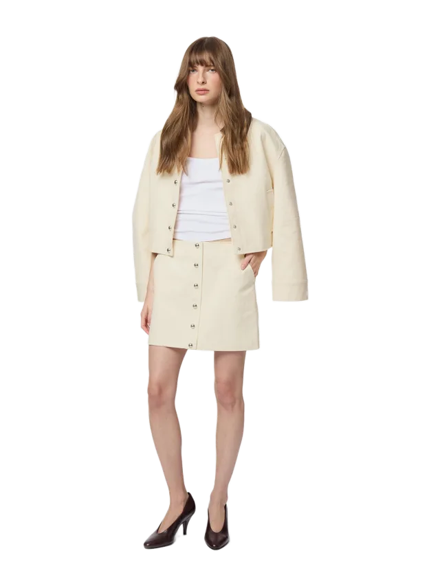 Apparis Ella Canvas Mini Skirt