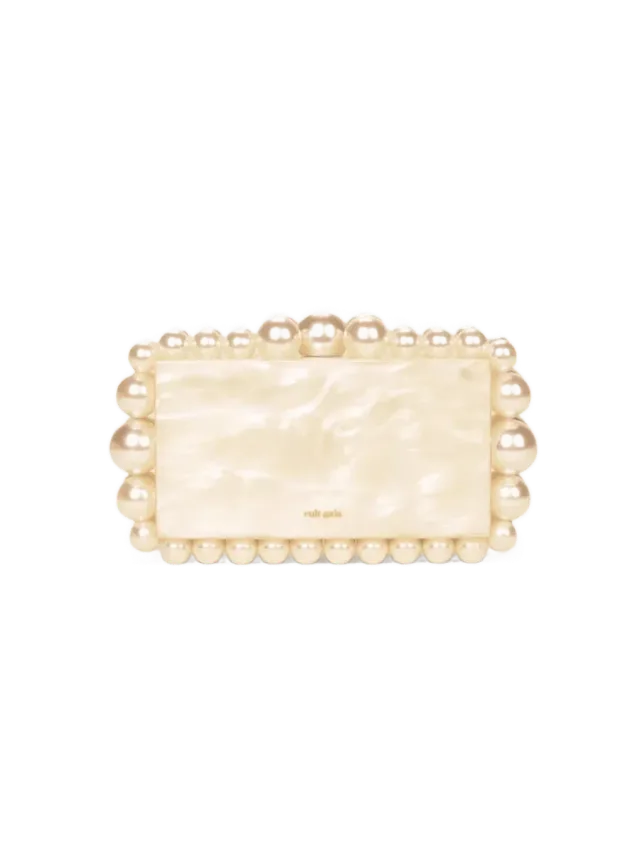 Cult Gaia EOS CLUTCH - IVORY