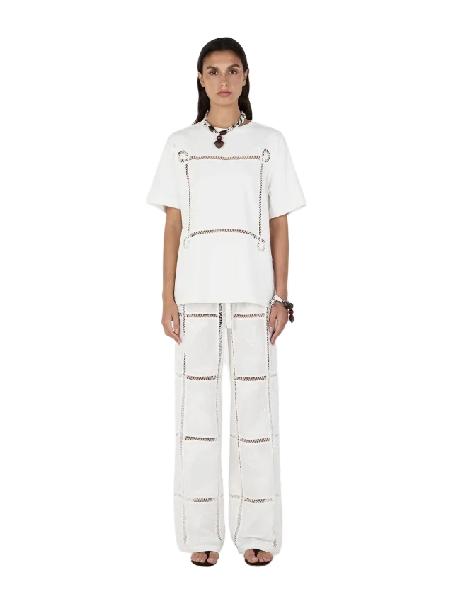 Hansen & Gretel Esther Pant Embroidered Crochet
