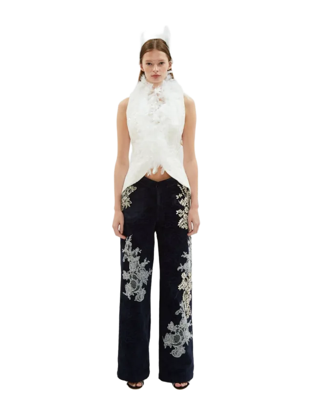 Kim Shui Feather Vest